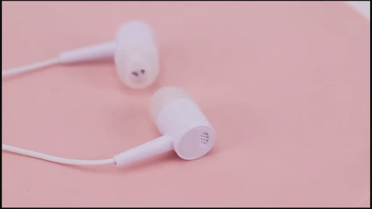 Zoroark White Wired Earphone with Deep Bass