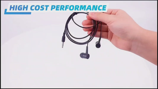 Zoroark Black Wired Earphone with Deep Bass